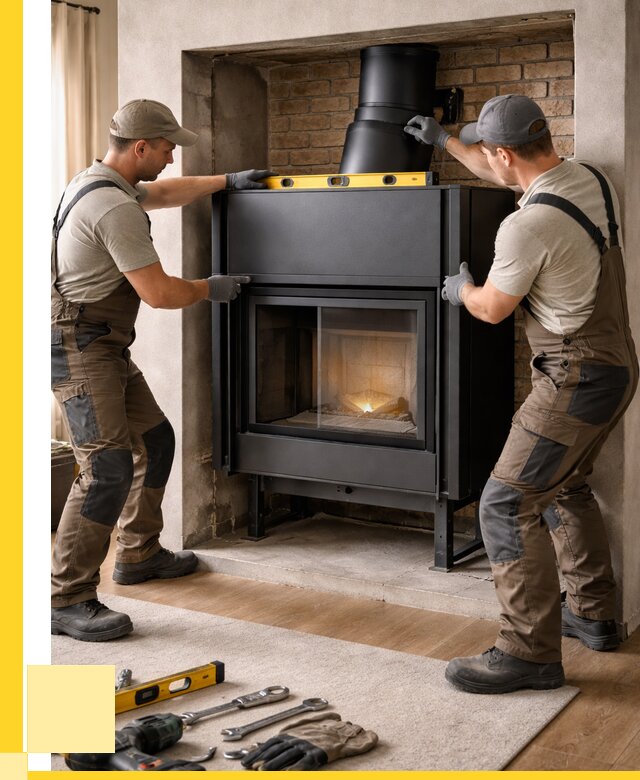 Установка каминных топок в Кирове под ключ от 18652 р. | ЭриданКри