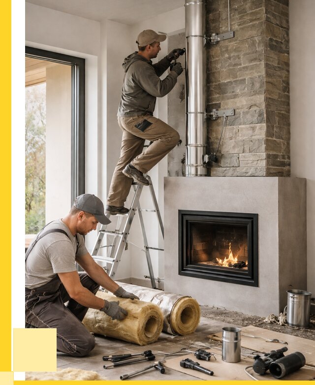 Монтаж дымоходов для каминов в Кирове от 15543 р. ЭриданКри