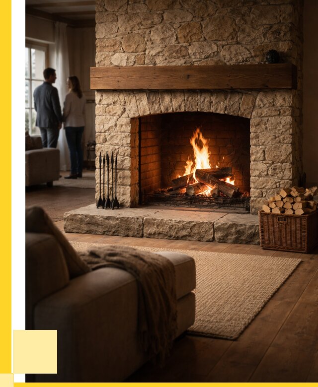 Открытые камины под ключ в Кирове от 155430 р. ЭриданКри