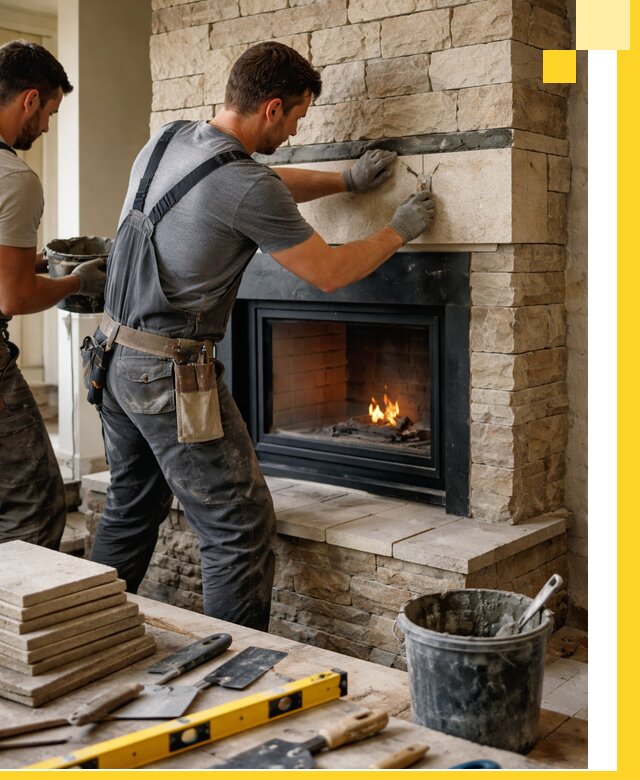 Проектирование и установка открытых каминов в Кирове