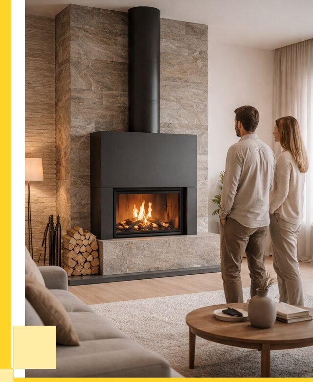 Закрытые камины под ключ в Кирове от 124344 р., ЭриданКри