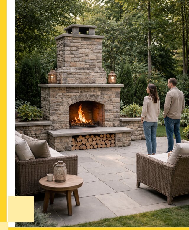 Уличные камины из кирпича в Кирове от 155430 р. | ЭриданКри