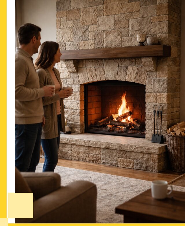 Каменные камины на заказ в Кирове от 186516 р. | ЭриданКри