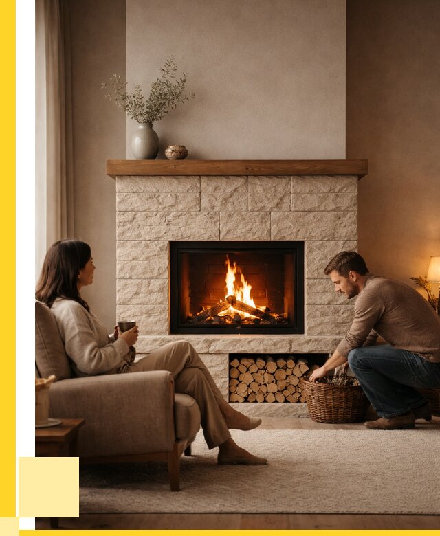 Камины для дома в Кирове под ключ от 155430 р. | ЭриданКри