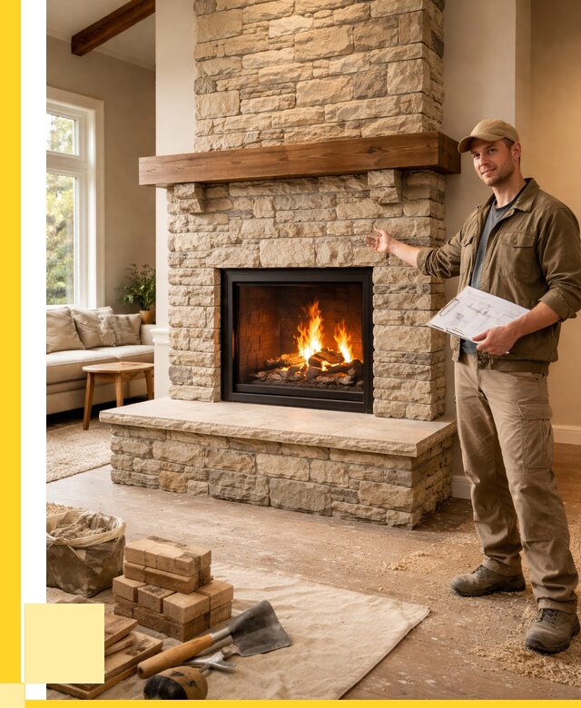 Камины под ключ в Кирове от 186516 р. | ЭриданКри — установка