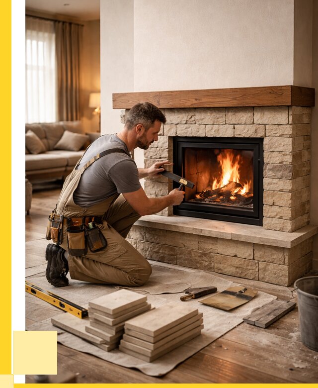 Строительство каминов в Кирове от 155430 р., ЭриданКри - под ключ