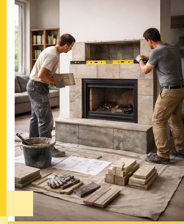 Монтаж каминов и установка в Кирове от 46629 р. | ЭриданКри