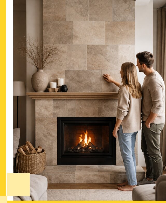 Облицовка каминов керамогранитом в Кирове от 4663 р. | ЭриданКри