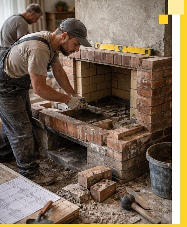 Изготовление и установка каминопечей под ключ в Кирове