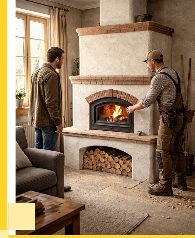 Печи камины в Кирове: кирпичные, изразцовые от 62172 р. | ЭриданКри