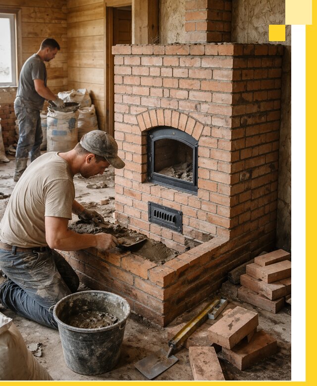 Профессиональное строительство печей в Кирове под ключ