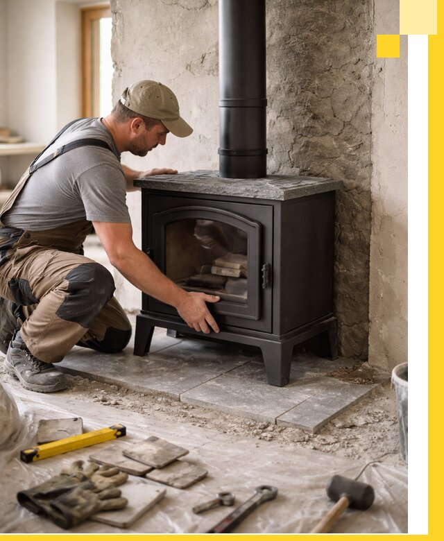 Профессиональный монтаж печей и каминов в Кирове под ключ