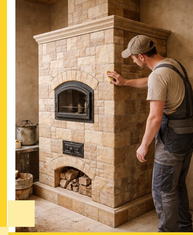 Облицовка печей в Кирове от 4663 р. под ключ | ЭриданКри