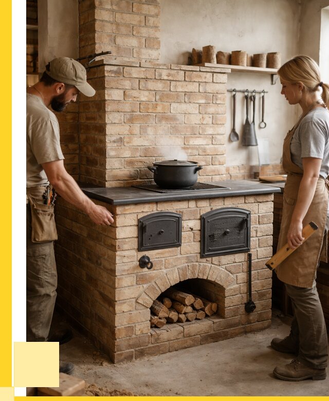 Варочно отопительные печи в Кирове от 93258 р. | ЭриданКри