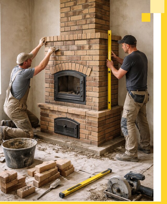 Продажа и установка печей и каминов для дома под ключ в Кирове