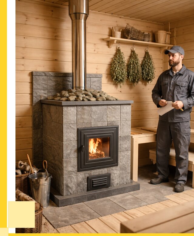 Печи для бани под ключ в Кирове от 124344 р. | ЭриданКри