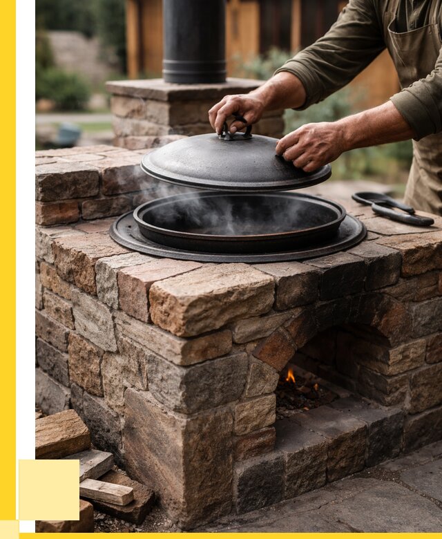 Печи для казана в Кирове по цене от 18652 р. | ЭриданКри