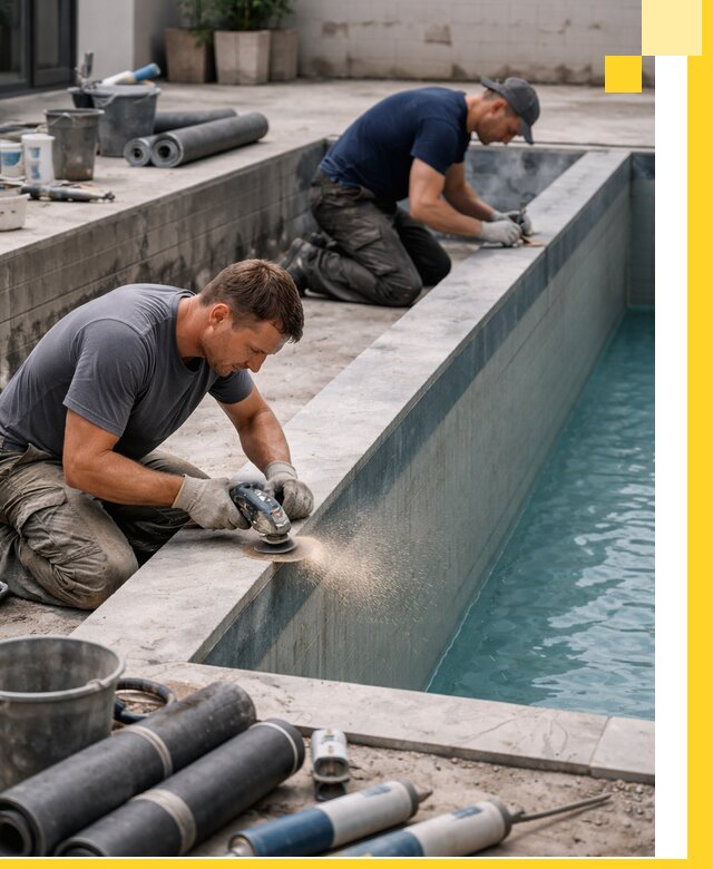 Профессиональный ремонт бассейнов под ключ в Кирове