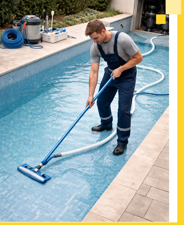 Профессиональная чистка бассейнов и фильтров в Кирове под ключ