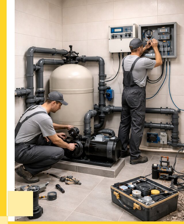 Монтаж оборудования для бассейнов в Кирове от 41448 р. | ЭриданКри