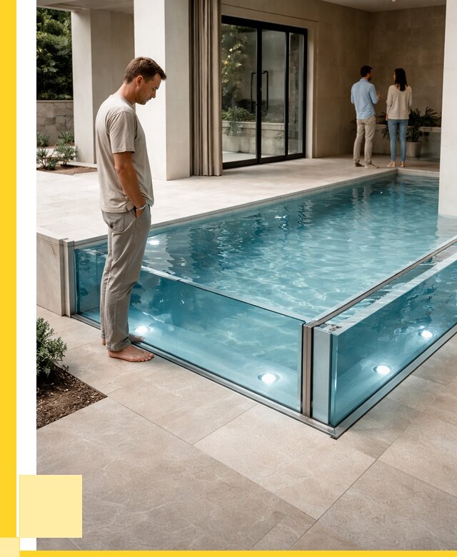 Стеклянные бассейны в Кирове от 1243440 р. | ЭриданКри — мозаика