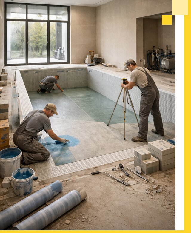 Проект и строительство закрытых бассейнов в Кирове под ключ