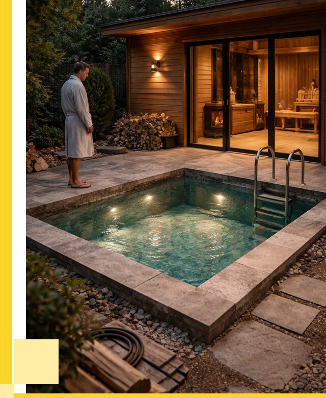 Бани с бассейном под ключ в Кирове от 98439 р. | ЭриданКри