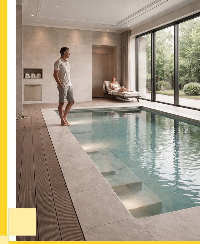 Бассейны в коттедже под ключ в Кирове от 1243440 р. | ЭриданКри