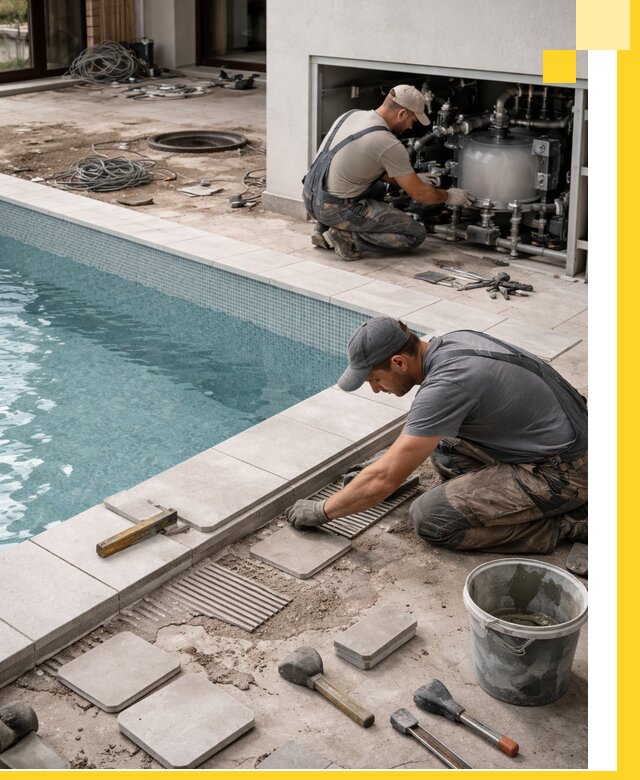 Строительство и монтаж бассейнов в коттедже в Кирове