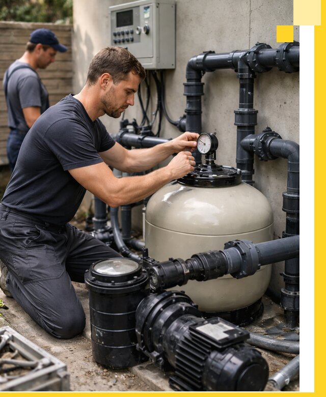 Поставка и монтаж фильтровального оборудования для бассейнов в Кирове