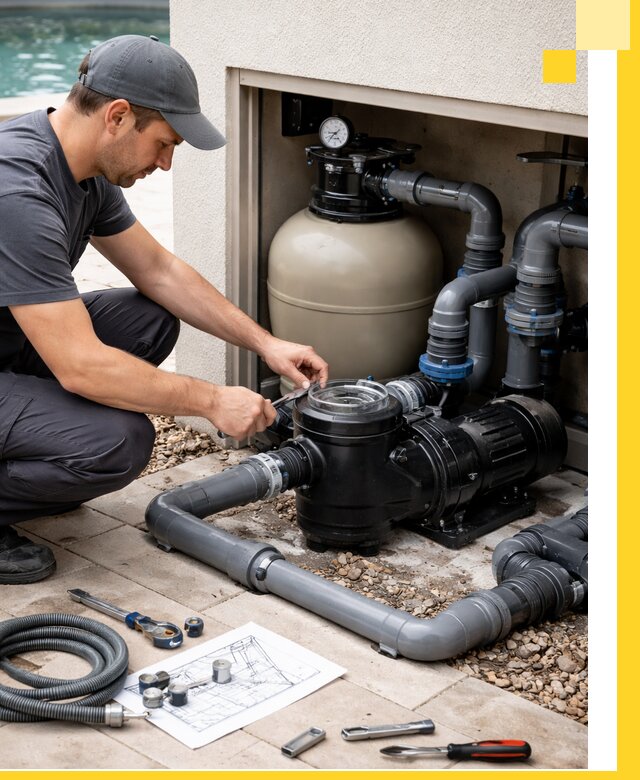 Поставка, монтаж и сервис насосов для бассейнов в Кирове