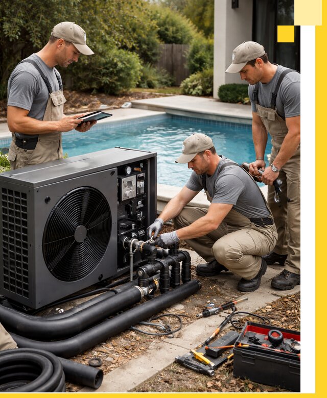 Проектирование и установка тепловых насосов для бассейнов в Кирове