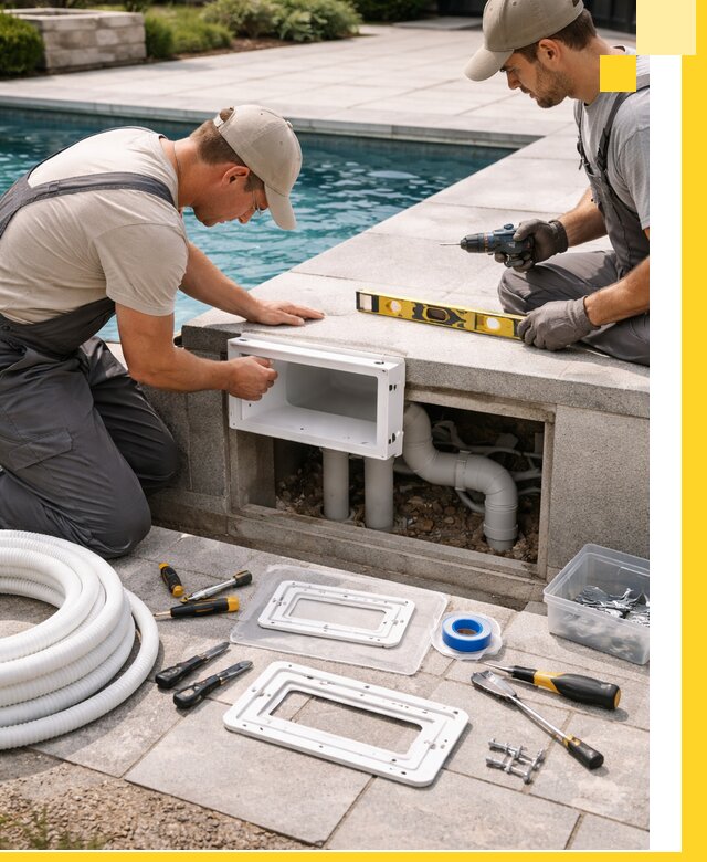 Поставка и установка скиммеров для бассейнов в Кирове