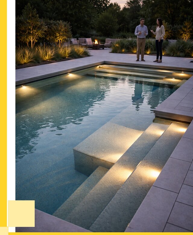 Освещение бассейнов в Кирове под ключ от 25905 р. | ЭриданКри