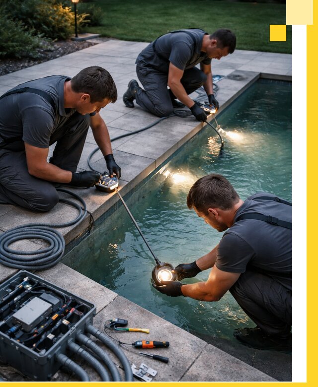 Профессиональное освещение бассейнов в Кирове: дизайн и монтаж