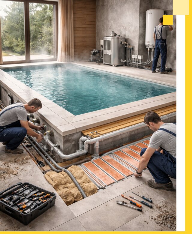 Проектирование и строительство тёплых бассейнов в Кирове