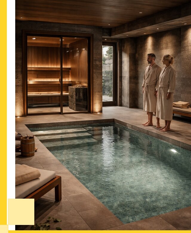 Сауна с большим бассейном в Кирове от 1243440 р. ЭриданКри