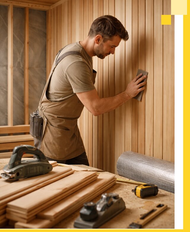 Профессиональная отделка саун и парных под ключ в Кирове