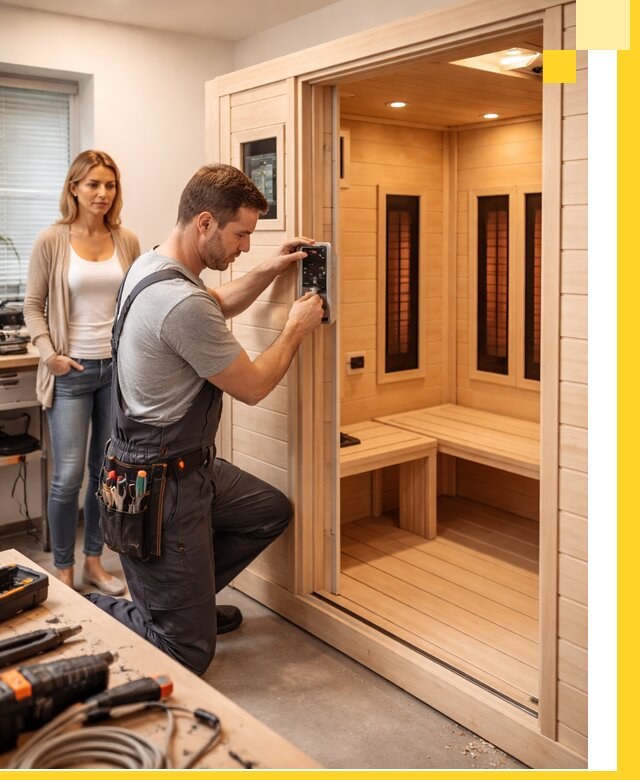 Инфракрасные сауны под ключ в Кирове продажа и установка