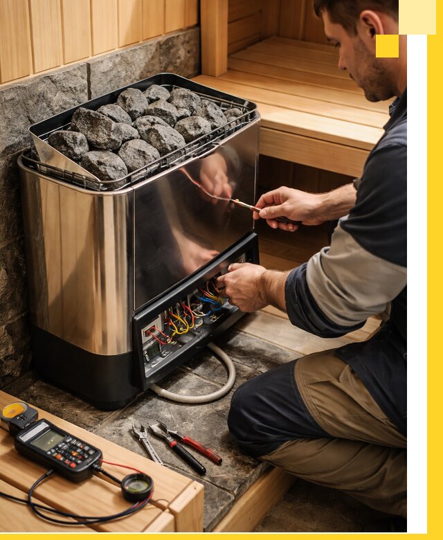 Продажа и установка электрокаменок для саун в Кирове