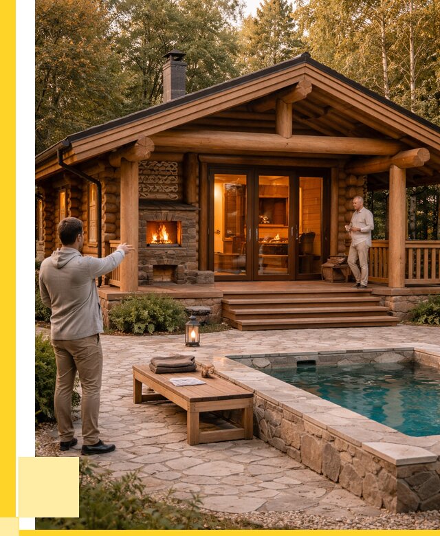 Проекты бань и хамам в Кирове от 25905 р. | ЭриданКри