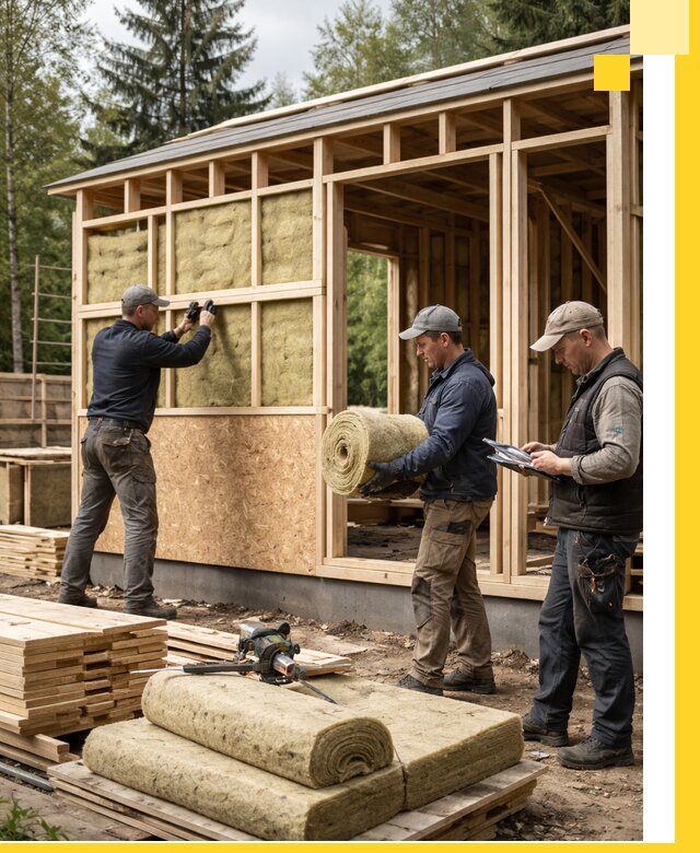 Проектирование и строительство каркасных бань в Кирове под ключ