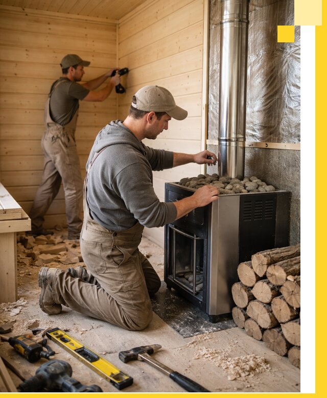 Строительство деревянных бань под ключ в Кирове проекты и монтаж