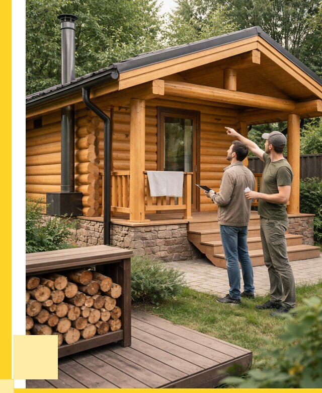 Бани для дачи под ключ в Кирове от 259050 р. | ЭриданКри