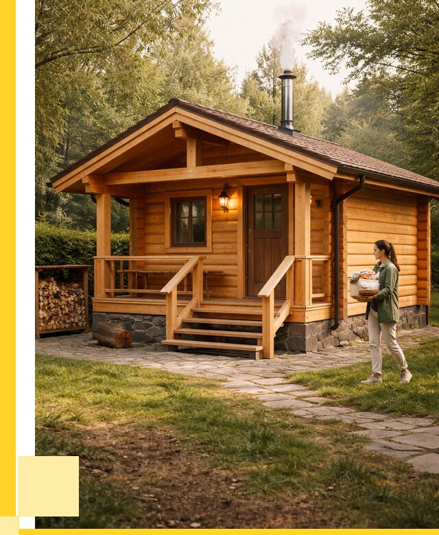 Купить баню под ключ в Кирове от 673530 р. | ЭриданКри