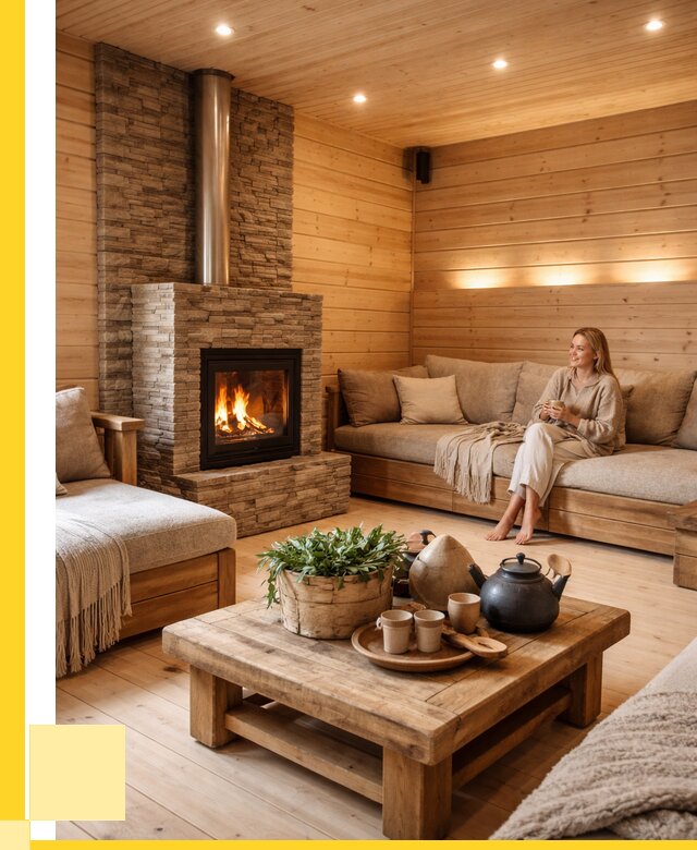 Проект бани с комнатой отдыха в Кирове от 36267 р. | ЭриданКри