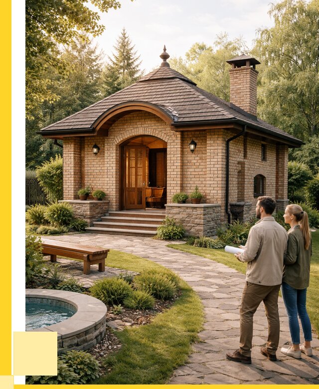 Проект кирпичной бани в Кирове от 31086 р. | ЭриданКри