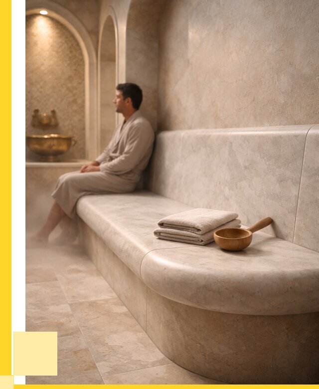 Сиденья для хамама в Кирове под ключ от 12434 р. | ЭриданКри