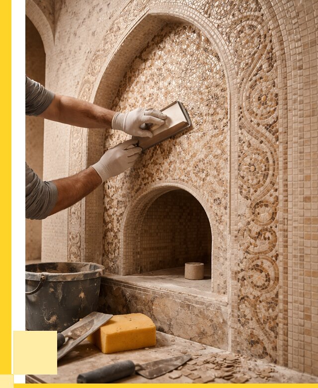 Мозаика для хамама в Кирове под ключ от 5181 р. | ЭриданКри