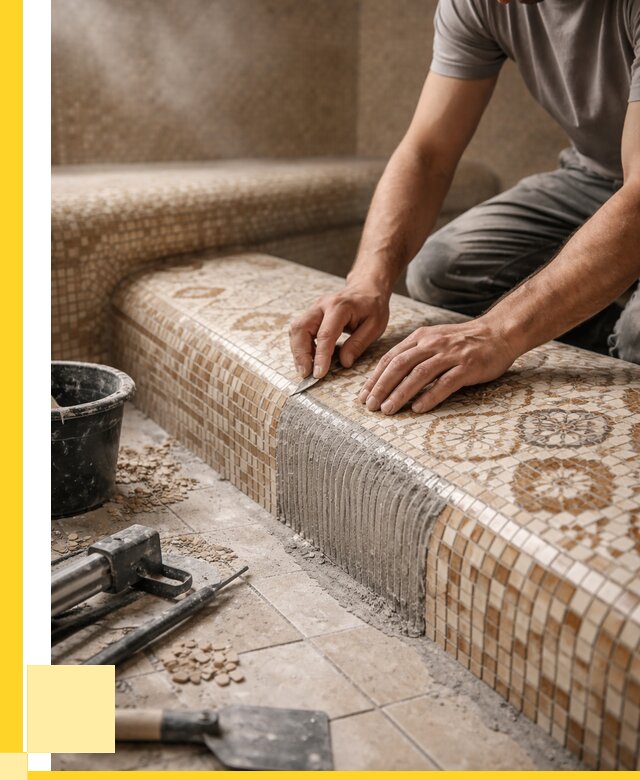 Плитка для хамама под ключ в Кирове от 3627 р. | ЭриданКри